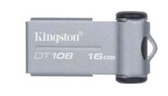Kingston - DT108/16GB - Mini Flash Drive
