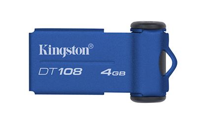 Kingston - DT108/4GB - Mini Flash Drive