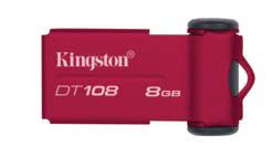 Kingston - DT108/8GB - Mini Flash Drive